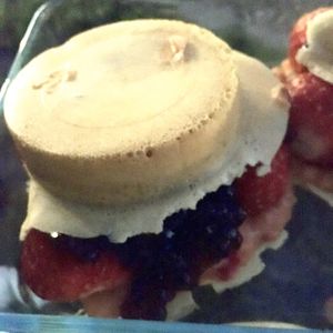 Delicious strawberry wheel cake at Wheels of Fortune - Food Stall in Kaohsiung