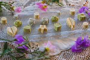 Home made vegan chocolate at Makom in Yahad