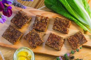 home made organic tempeh at Makom in Yahad