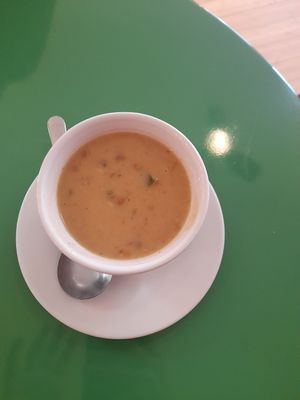 Lentil soup at Terra Veg in Klamath Falls