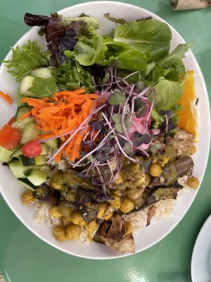 The Lebanese Fatteh  at Terra Veg in Klamath Falls