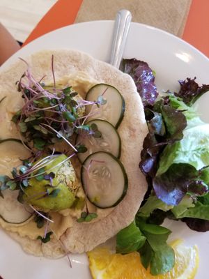 Flatbread at Terra Veg in Klamath Falls