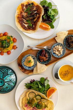 Sharing plate, Plentiful Plates and Bountiful Bowls at Terra Veg in Klamath Falls