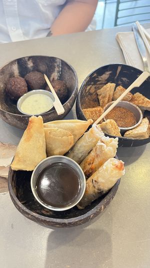 Starters  at La Cantine Viêtgétarienne in Bordeaux