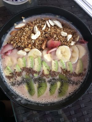 Yogurt bowl at Sprout in Kathmandu