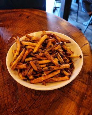 Fries at Dewey Beer Co in Dewey Beach