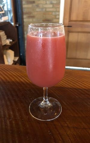 Thrills - Strawberry, Watermelon, Lemonade fruit beer  at Dewey Beer Co in Dewey Beach