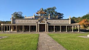 Buddhist Temple at Manjushri in Ulverston