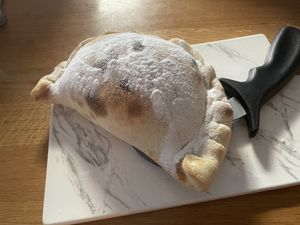 Biscoff (Caramel Cream) Calzone   at Pizzabar Rijslust in Tilburg