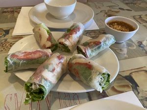 Spring Rolls at Di Lac Cuisine in San Jose