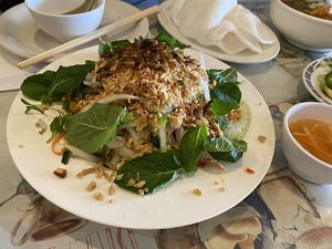 Lotus Salad at Di Lac Cuisine in San Jose