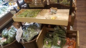 vegetables at Shizen Shokuhin F&F in Kawasaki