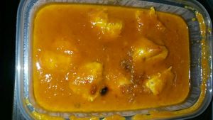 Nasi Lemak with Masak Merah (vegan chicken) at Kuala Lumpur Café in Leeds