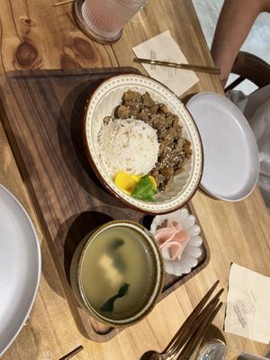 Rice bowl   at Wholey Wonder Damai in Kuala Lumpur