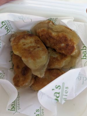  at Baba's Pierogies in Brooklyn