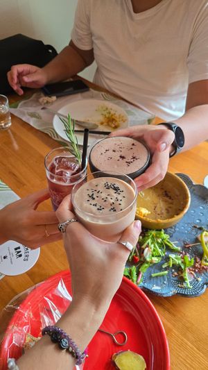 Drinks at Yorozu Farm in Yamaguchi