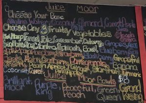 Juices at Juice and Moor in Henderson
