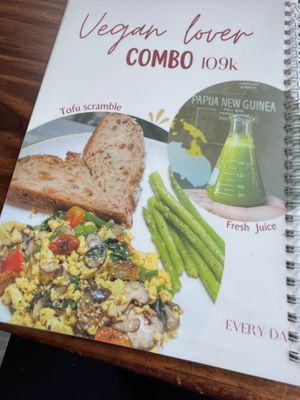 Vegan options at The Hideout Cafe in Da Nang