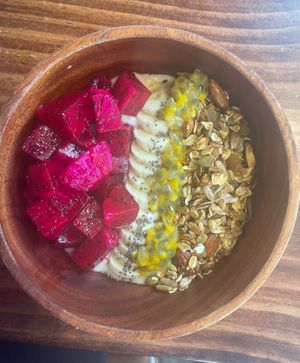 Oats bowl was delicious. at The Hideout Cafe in Da Nang