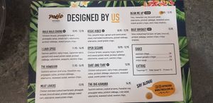 Whole menu at Poked in North Ryde