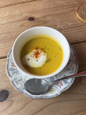 Vegane Karottensuppe  at Shoji Cafe Sora in Takamatsu