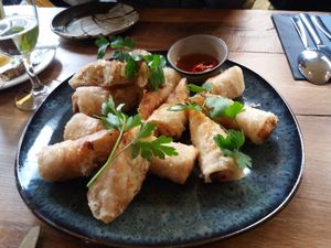 Springrolls at Madame Tâm City in Aachen