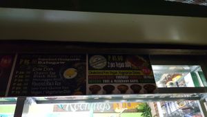 Menu 1/2 at I love Veggies - Maybe closed in Angeles