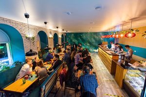 interior at Healthy Conscience in St Petersburg