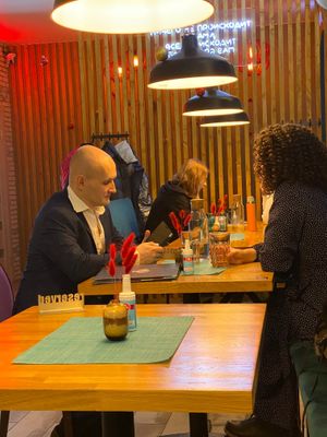 restaurant at Healthy Conscience in St Petersburg