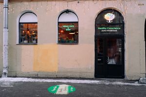 our new place on Dostoevskogo, 13 at Healthy Conscience in St Petersburg