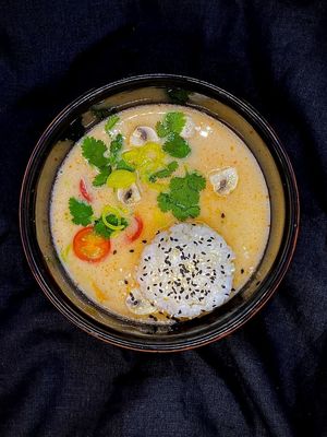 Soup at Healthy Conscience in St Petersburg