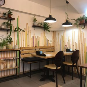 Inside  at Healthy Conscience in St Petersburg