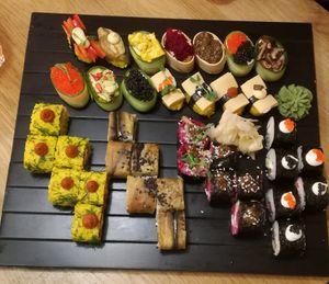 Simply stunning display of colours and flavours these boys and girls came up with. Innovative and tasty. Shout out for "Snickers"- dessert, loved it! Keep up the good work. at Healthy Conscience in St Petersburg