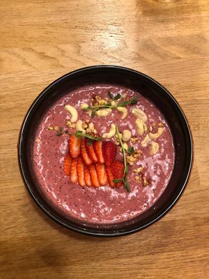 One of the amazing dishes we tried  at Healthy Conscience in St Petersburg