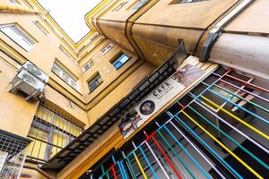 Entrance at Healthy Conscience in St Petersburg