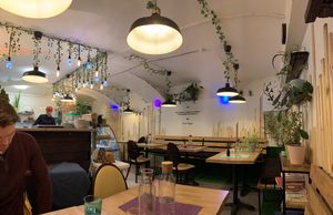 cozy atmosphere at Healthy Conscience in St Petersburg