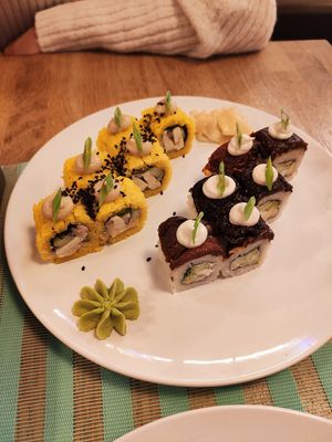 Vegan Sushi at Healthy Conscience in St Petersburg