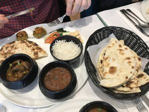 Prato do dia at Atithi Indian Vegetarian Restaurant in Lisbon