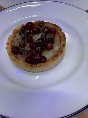 Seasonal dessert at GRÜN in St Petersburg