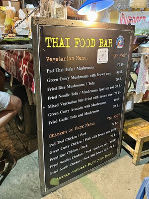   at Thai Food Bar in Pai