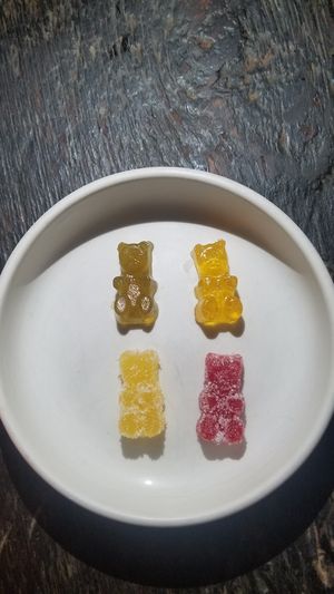 Capsicum gummy bears at Dirt Candy in New York City
