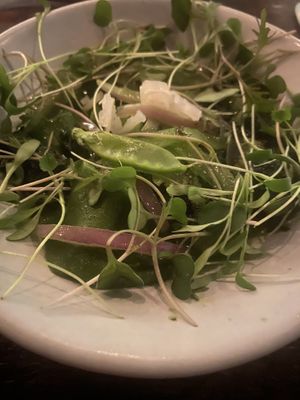 Kale noodle at Dirt Candy in New York City