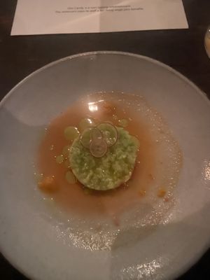 Entree at Dirt Candy in New York City