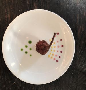 Looks like candy! 🍭 fried squash   at Dirt Candy in New York City