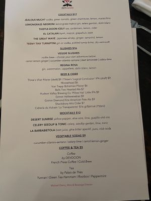  at Dirt Candy in New York City