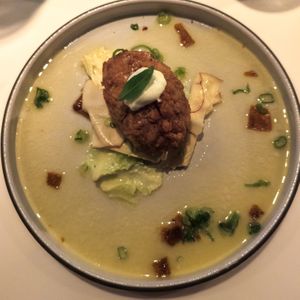 japanese sweet potato karaage at Dirt Candy in New York City