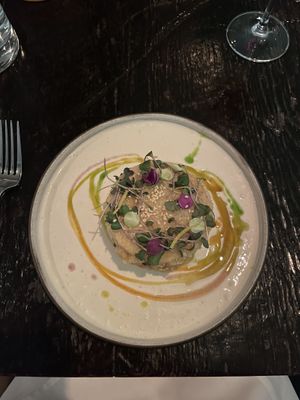 Winter cabbage course  at Dirt Candy in New York City
