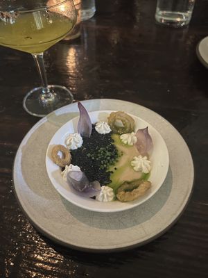  Onion chawanmushi at Dirt Candy in New York City