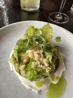 Pickled lettucee  at Dirt Candy in New York City