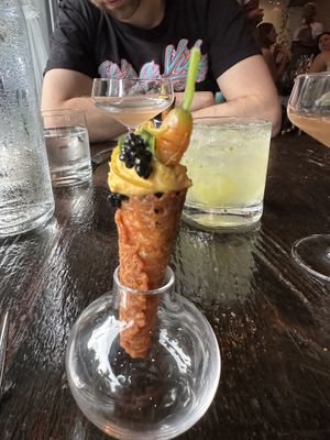 Carrot cone  at Dirt Candy in New York City